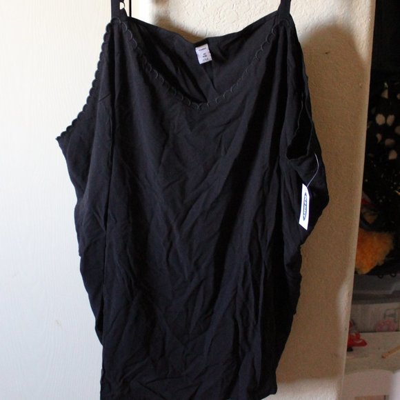 OLD NAVY PLUS SIZE SCALLOPED-EDGE CAMI TOP - Picture 3 of 4